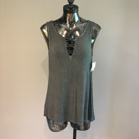 Misses/junior swing tank vintage wash Sz Small - Picture 1 of 4